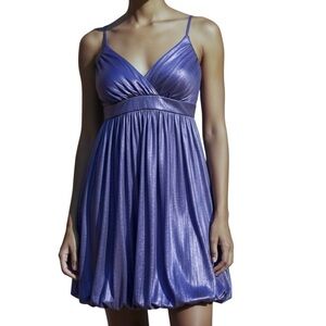 Vintage Ruby Rox shimmery baby doll dress